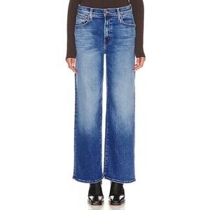 Mother DODGER ANKLE WIDE LEGS Jeans Work Hard Play Hard 32”